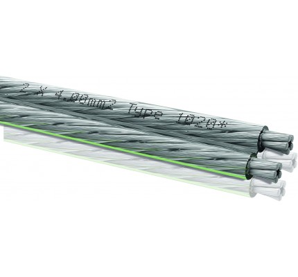 Oehlbach D1C1020 Silverline 40 2x4,00mm² Hoparlör Kablosu - 1Metre Oehlbach D1C1020 Silverline 40 2x4,00mm² Hoparlör Kablosu - 1Metre